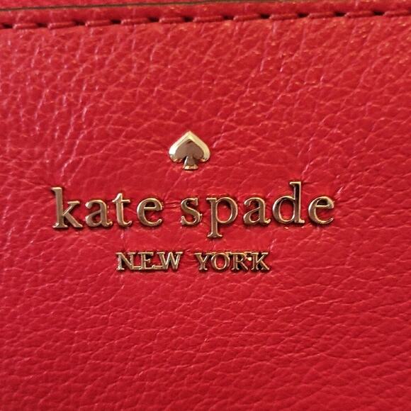 Kate Spade Vibrant Red Crossbody Bag - Picture 2 of 16